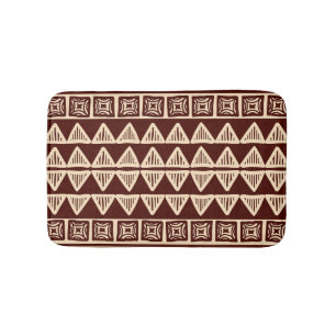 Gestreepte Tribal: sierkunst. Badmat