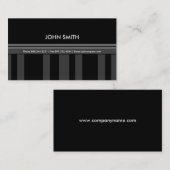 Gestreepte Visitekaartje (Voorkant / Achterkant)