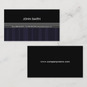 Gestreepte Visitekaartje (Voorkant / Achterkant)