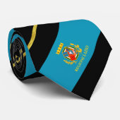 Gestreepte vlag stropdas (Opgerold)