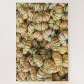 Gestreepte Witte Gourds in een Markt Legpuzzel (Verticaal)