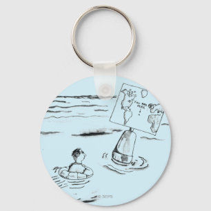 Gestrengeld Sleutelhanger