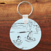 Gestrengeld Sleutelhanger (Voorkant)