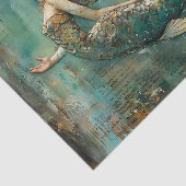 GESTRESDE ZEEMEERMAID MIXED MEDIA DECOUPAGE TISSUEPAPIER (Detail)