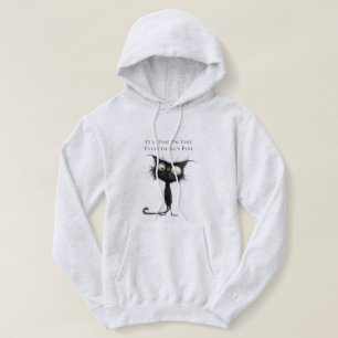Gestresseerde Kat, Het Is Goed Ik Ben Goed Alles I Hoodie