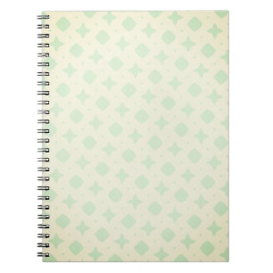 Gestresste geometrische retro-textuur notitieboek