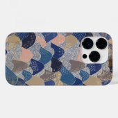  gestresste Japans gestileerde bergen Case-Mate iPhone Case (Achterkant (horizontaal))