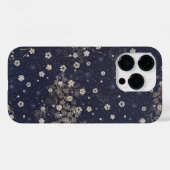  gestreste japanse kersen- of pruimenbloesems Case-Mate iPhone case (Achterkant (horizontaal))