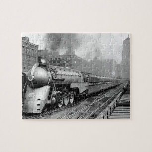 Gestroomlijnd 20th Century Limited Trein c 1938 Ji Legpuzzel