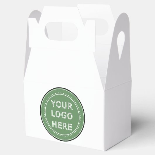 Gestroomlijnd, eigentijds, gepolijst en aanpasbaar bedankdoosjes (Geopend)