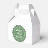 Gestroomlijnd, eigentijds, gepolijst en aanpasbaar bedankdoosjes (Voorkant Zijde)