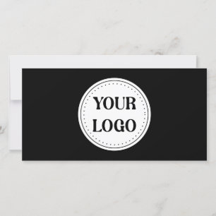 Gestroomlijnd, eigentijds, gepolijst en aanpasbaar bedankkaart