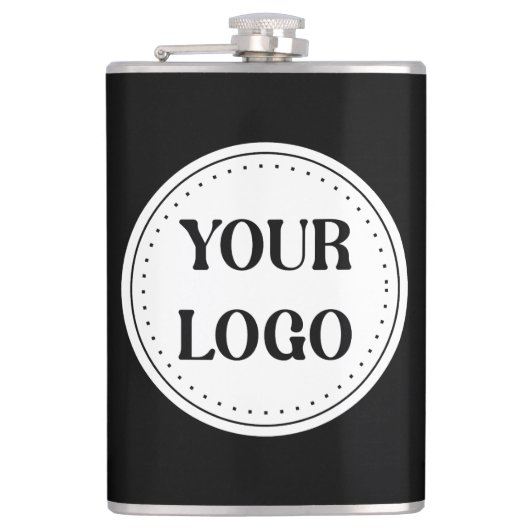 Gestroomlijnd, eigentijds, gepolijst en aanpasbaar heupfles (Voorkant)