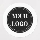 Gestroomlijnd, eigentijds, gepolijst en aanpasbaar labels (Design 2)