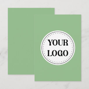 Gestroomlijnd, eigentijds, gepolijst en aanpasbaar notitiekaartje