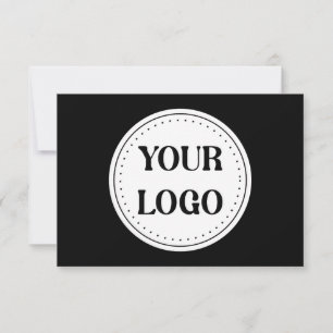 Gestroomlijnd, eigentijds, gepolijst en aanpasbaar notitiekaartje