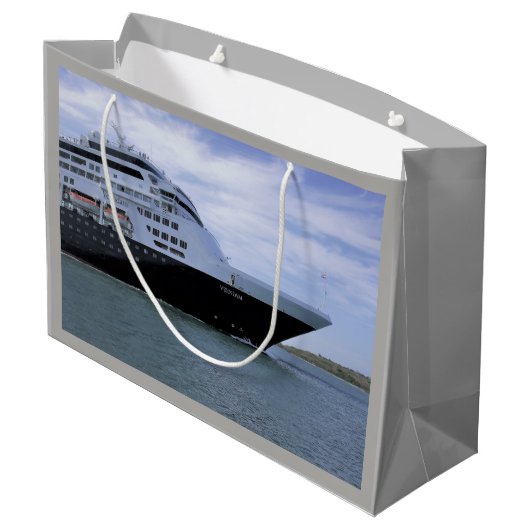 Gestroomlijnde, aangepaste verzenddoos groot cadeauzakje (Achterkant Gekanteld)