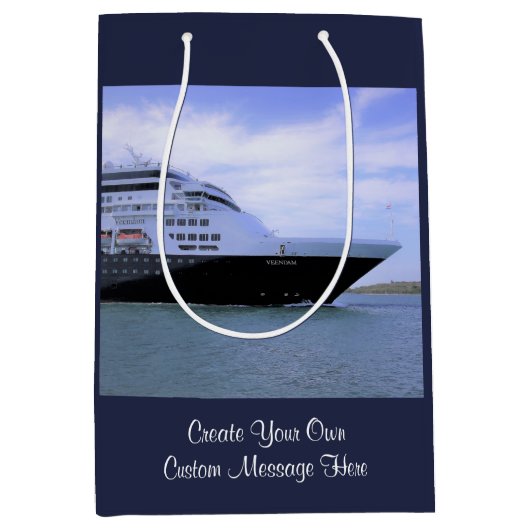 Gestroomlijnde, aangepaste verzenddoos medium cadeauzakje (Voorkant)