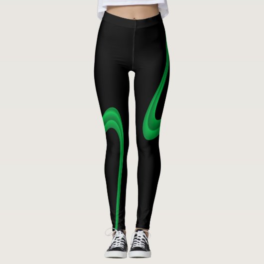 gestroomlijnde leggings met bijbehorende tank (Voorkant)