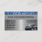 Gestroomlijnde Visitekaartjes voor autodetail (Voorkant)