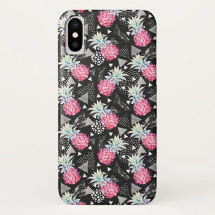 Gestructureerd driehoekspaneel iPhone x hoesje