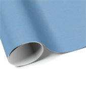 Gestructureerd Middelblauw Cadeaupapier (Rol Hoek)