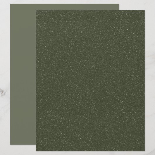 Gestructureerd mosgroen afdrukbaar papier (Voorkant / Achterkant)