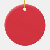 Gestructureerd rood aangepast Ornament (Achterkant)