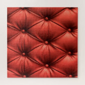 Gestructureerd rood leer: gedetailleerd materiaal  legpuzzel (Horizontaal)