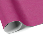Gestructureerde donkerroze cadeaupapier (Rol Hoek)