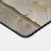 Gestructureerde handgemaakte papier platte lay bureaumat (Hoek)