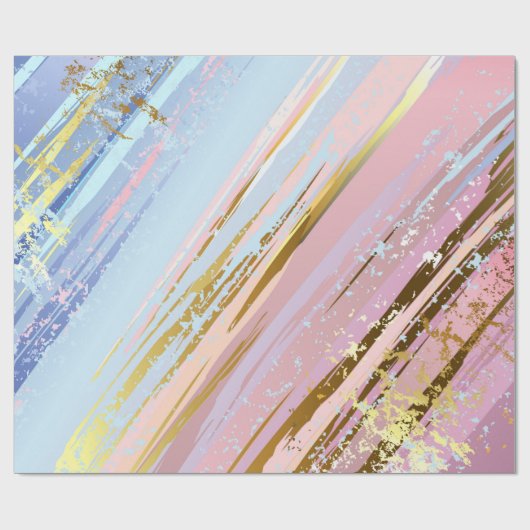 Gestructureerde Roze Achtergrond Cadeaupapier (Vlak)