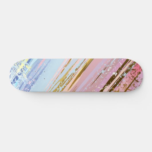 Gestructureerde Roze Achtergrond Skateboard (Horizontaal)