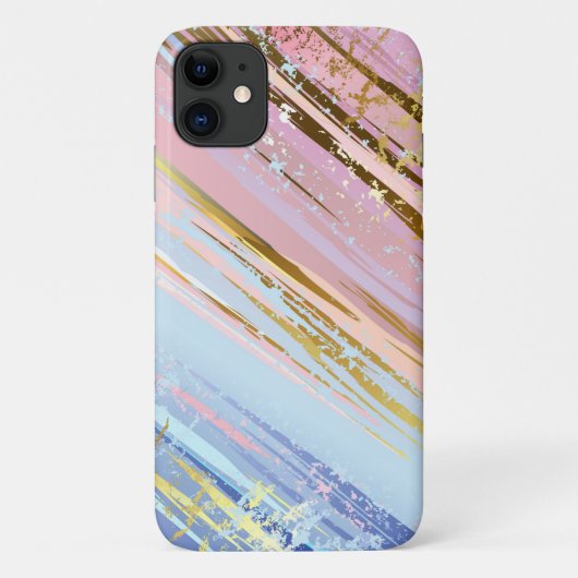 Gestuctureerde Roze Achtergrond Case-Mate iPhone Case (Achterkant)