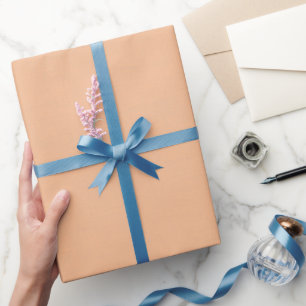 Gestuctuurd Licht Oranje Cadeaupapier