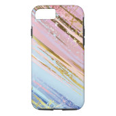 Gestuctuurde Roze Achtergrond Case-Mate iPhone Case (Achterkant)