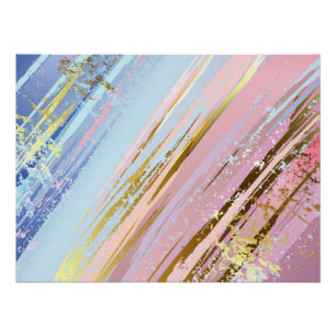 Gestuctuurde Roze Achtergrond Perfect Poster