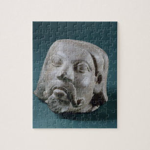 Gestuffte zandsteenkop van een buitenlander, Sarna Legpuzzel