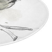 Gestural Bird Study Snijplank (Hoek)