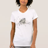 Gestural Bird Study T-shirt (Voorkant)
