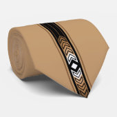 Gesuikerde plekken (bruin) stropdas (Opgerold)