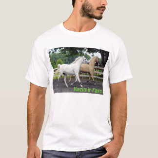 Gesynchroniseerde paarden t-shirt