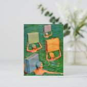 gesynchroniseerde zee briefkaart (Staand voorkant)