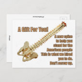 Get a Spine Postcards Briefkaart (Voorkant / Achterkant)