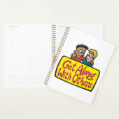 Get Along With Others Friends Kindness and Unity (Devant avec enveloppe)