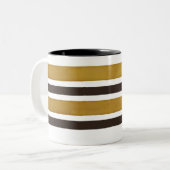 'Get Back' The Mug - Brown & Tan stripes - 1969 (Devant gauche)
