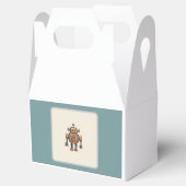 Get in Gear Robot Verjaardag - Kleine Robot Bedankdoosjes (Geopend)