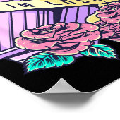 Get In Loser Coffin Pastel Goth Kawaii Halloween A Poster (Hoek)