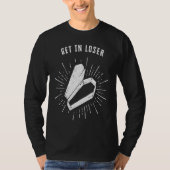 Get In Loser Halloween Coffin T-shirt (Voorkant)