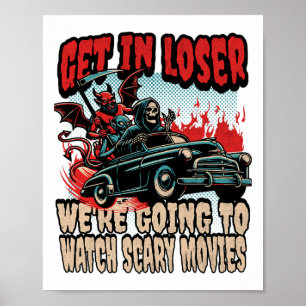Get in Loser We kijken naar enge films Halloween Poster